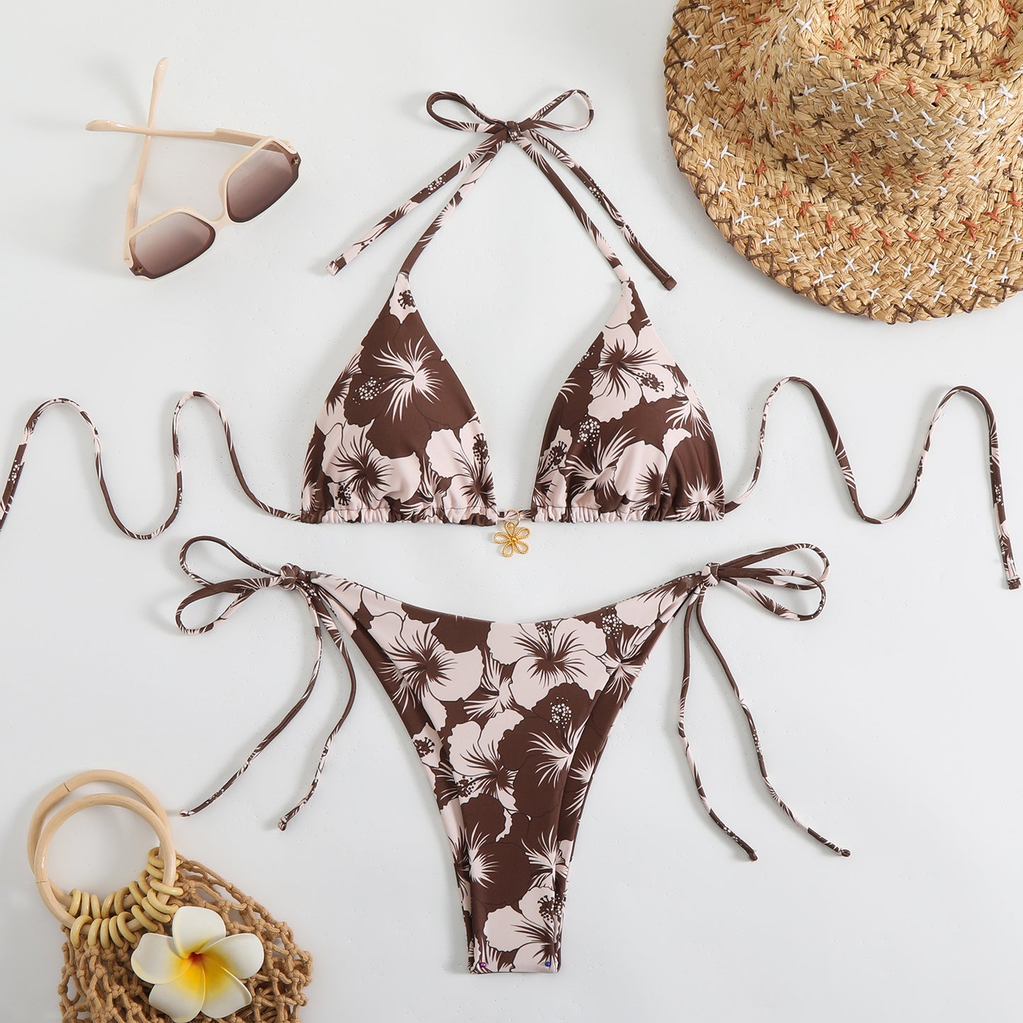 Isla Flora - Coffee Brown