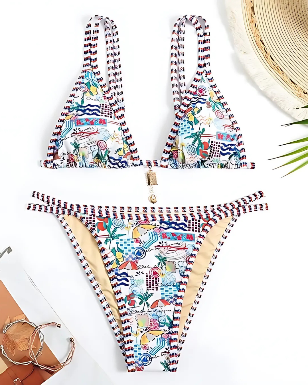 Ava Bikini - White